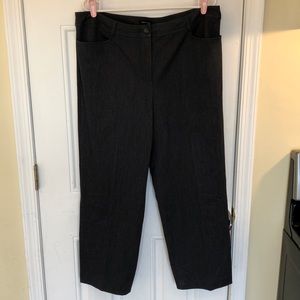 Saks Fifth Avenue Gray career slacks pants size 16